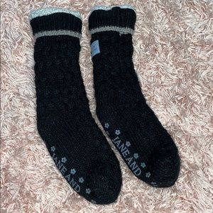 chunky fuzzy boot socks